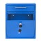 Adiroffice Medium Steel Drop Box Wall-Mount Locking Mailbox, Blue ADI631-05-BLU-MK - alternate 7